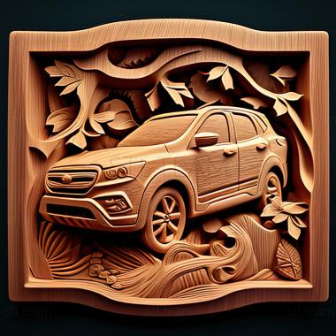 3D модель Гібрид Ford Escape (STL)